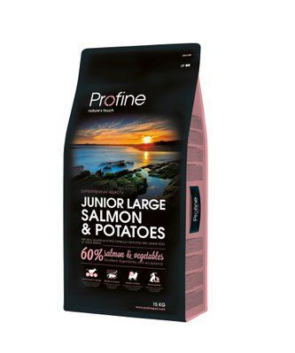 Сухий корм Profine Junior Large для цуценят та юніорів великих порід, з лососем та картоплею, 15 кг 1111145702 фото